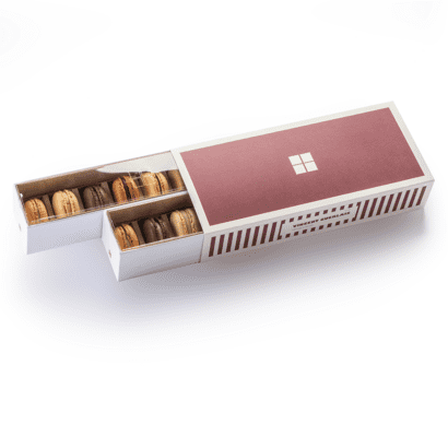Coffret de 16 Macarons - Duo & Trio